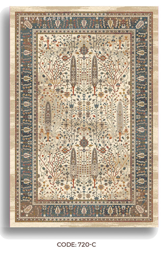 فرش هیوا کلکسیون موکا کد 720-C