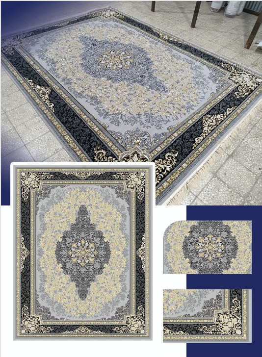فرش کاشان BCF قیمت مناسب کد 11 طرح تندیس
