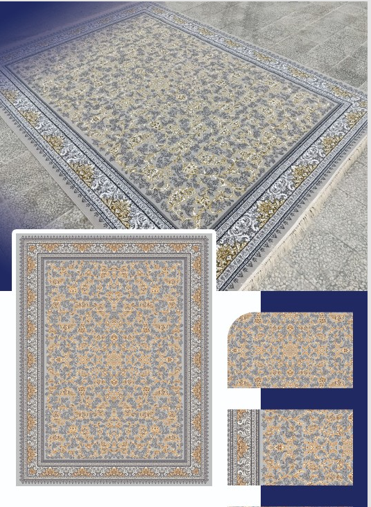فرش کاشان BCF قیمت مناسب کد 51 طرح نگار