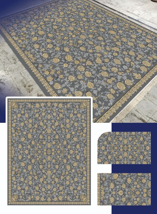 فرش کاشان BCF قیمت مناسب کد 59 طرح هستان